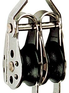 POULIE DOUBLE RINGOT D 32MM