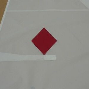 LOSANGE FEMININ ROUGE