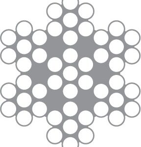 CABLE INOX SOUPLE 7X7 - 100M