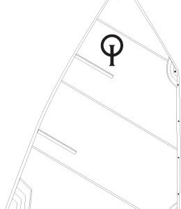 VOILE OPTI LATTEE INITIATION - REGATE LIVREE SS LATTE