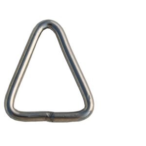 TRIANGLE INOX FIL 6 SANGLE - 40MM