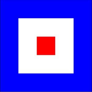 PAVILLON COMITE 40X60CM W