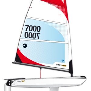 OPEN SKIFF BATEAU COMPLET - VOILE 4.5 RACE