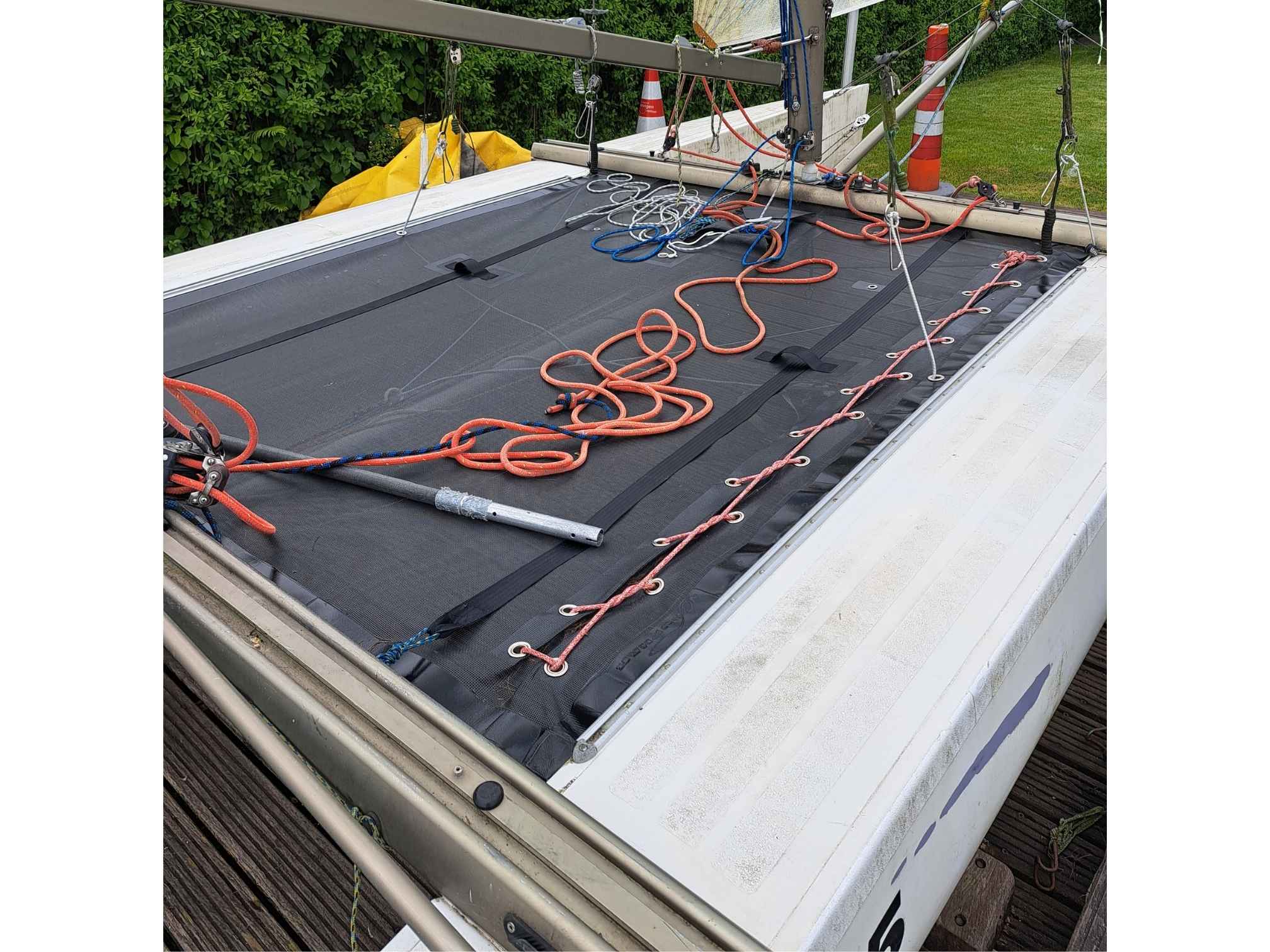 Trampoline Mystere 5.0 installé