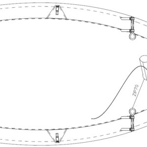 TAUD ELECTRON DESSUS - POLYESTER DYED ENDUIT PU