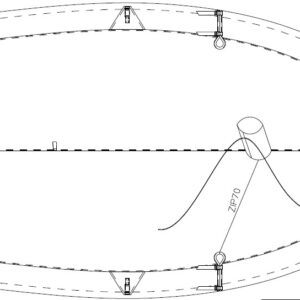TAUD 4M10 MORIN DESSUS - DYED POLYESTER ENDUIT PU