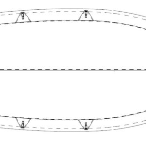 TAUD SNIPE ROUTE DESSUS - POLYESTER ENDUIT PVC 520