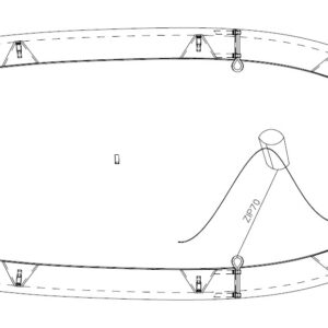 TAUD FENNEC DESSUS  DYED - POLYESTER ENDUIT PU