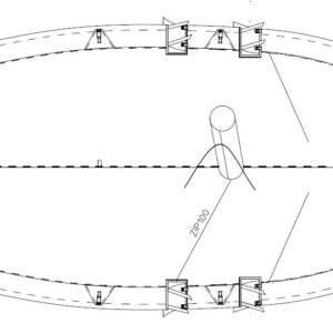 TAUD CARAVELLE STEPHAN DESSUS - DYED POLYESTER ENDUIT PU