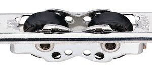 POULIE 16 MM DOUBLE - A ENCASTRER