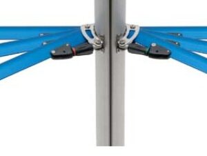 PAIRE BARRE DE FLECHE SELDEN - AVEC PAPILLON ET RALONGE LG500