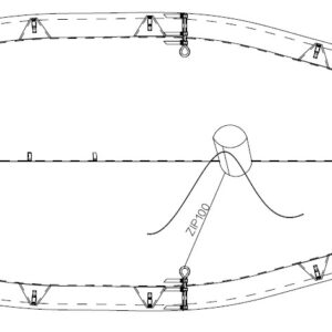 TAUD VENT D'OUEST DESSUS - DYED POLYESTER ENDUIT PU