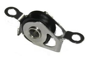 POULIE A ENCASTRER INOX - REA D20MM PLASTIQUE