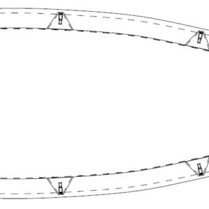 TAUD SKELTIC DESSUS - DYED POLYESTER ENDUIT PU