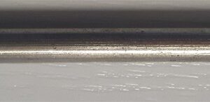 AXE INOX D6MM LG 82MM PERCE - D'UN SEUL COTE