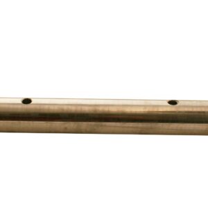 AXE DE ROUE CATA TRACTEE INOX - PLEIN D24 LG331 + PLAT SOUDE