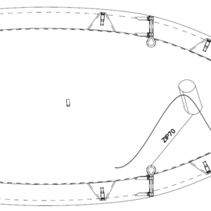 TAUD PIPAS DESSUS DYED - POLYESTER ENDUIT PU