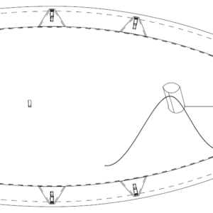 TAUD LASER PICO DESSUS - PVC