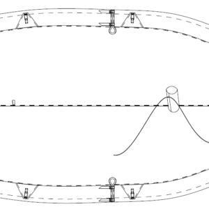 TAUD TASAR ou TOURING DESSUS - DYED POLYESTER ENDUIT PU