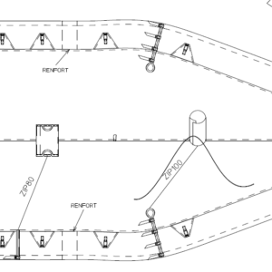 TAUD LASER BAHIA DESSUS DYED - POLYESTER ENDUIT PU