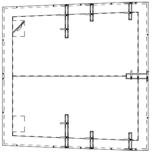 TAUD HURRICANE (PLATEFORME) - PARKING POLYESTER RIPSTOP