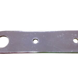 PATTE DE FIXATION INOX SIMPLE - L74MM l19MM ENTREAXE 32MM D4MM