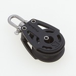 POULIE SIMPLE EMERILLON - COMPOSITE  D 38MM BILLES DELRI