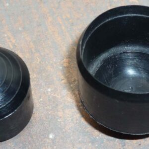 BOUCHON ROND ENVELOPPANT NOIR