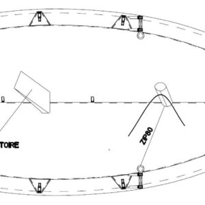 TAUD TOPPER SPORT 14 DESSUS - POLYESTER RIPSTOP ENDUIT PU
