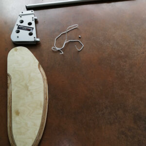 GOUVERNAIL COMPLET 420 NON - MONTE AVEC STICK P/ AIGU D10MM