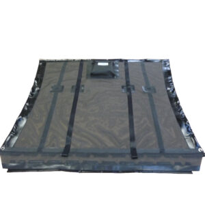 TRAMPOLINE COMPAT RS CAT 16 - MESH PVC NOIR + PART. ARRIERE