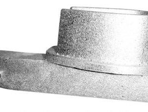 PIED DE MAT A BASCULE PERCE - AVEC AXE