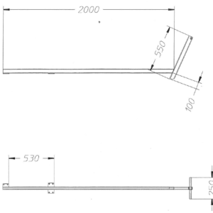 TIMON ALU POUR CHARIOT CATA - 319XT