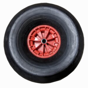 ROUE BALLON PNEU 21X12-8 - JANTE 400 MOYEU 30 BAGUES 25