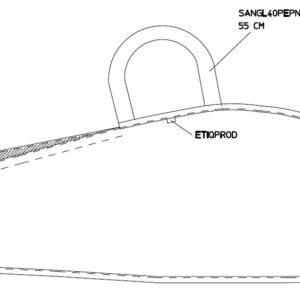 HOUSSE SAFRAN FINN MATELASSEE