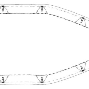 TAUD LASER BUG DESSUS - POLY/COTON 320 G