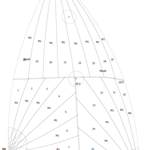 SPI ASYMETRIQUE LUDIC TRI RAD  COMPATIBLE + 3 PASTILLES AVAL