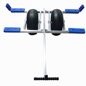 CHARIOT ALU CATA  2 ROUES 7624 - PATINS BLEUS CATA 12 FT