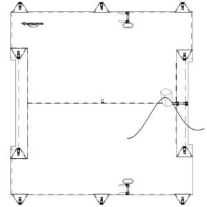 TAUD HOBIE CAT 18 - (PLATEFORME) PARKING PVC 520 G