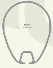 PROFIL CORSAIRE JOG ACCASTILLE DROIT INCOLORE