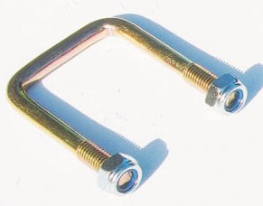 ETRIER 40X40 M10 ACIER ZINGUE