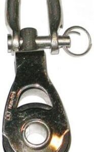 POULIE SIMPLE EMERILLON - /ROULEMENTS AIGUILLES D 20MM