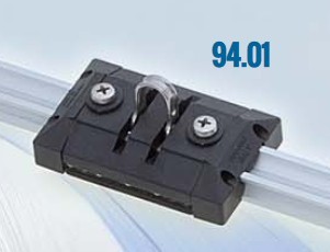 CHARIOT DE BARRE D'ECOUTE AVEC - MANILLE PIV POUR RAIL EN X
