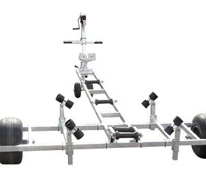 CHARIOT ALU P-NM390 GROSSES ROUES -ROUE JOCKEY