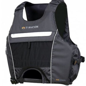 GILET CHESIL 50N NOIR - VOILE SUP KITE LARGE 60-80 KG