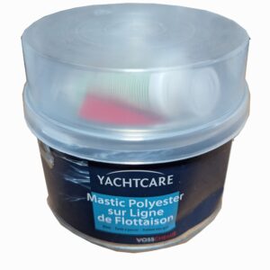 MASTIC POLYESTER FINITION - BLANC + DURCISSEUR BPO 500g